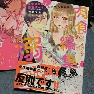 肉食編集長の溺愛ターゲットにされました！ブックカバー付き(女性漫画)