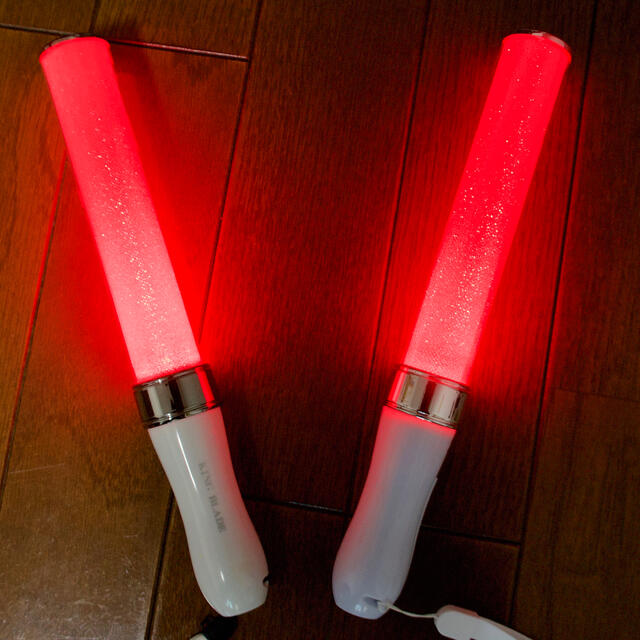 【キンブレ比較有】LED ペンライト 15色　本体  3本 エンタメ/ホビーの声優グッズ(ペンライト)の商品写真