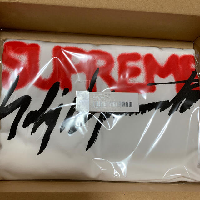 Supreme(シュプリーム)のSupreme Yohji Yamamoto Logo Tee White M メンズのトップス(Tシャツ/カットソー(半袖/袖なし))の商品写真