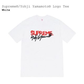 シュプリーム(Supreme)のSupreme Yohji Yamamoto Logo Tee White M(Tシャツ/カットソー(半袖/袖なし))