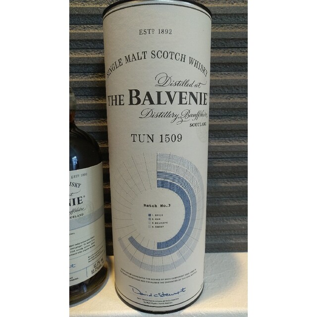 バルヴェニー BALVENIE OB TUN1509 Batch No.3 52