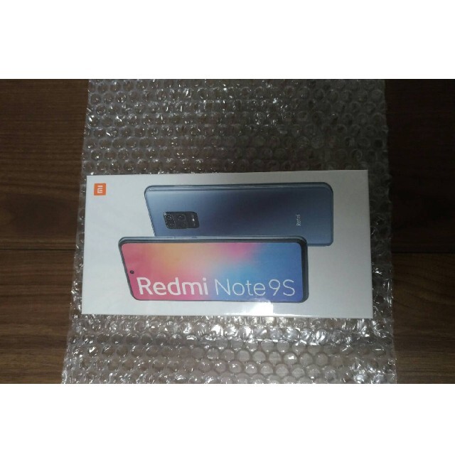 Redmi Note 9S 4GB RAM 64GB ROM グレイシアホワイト