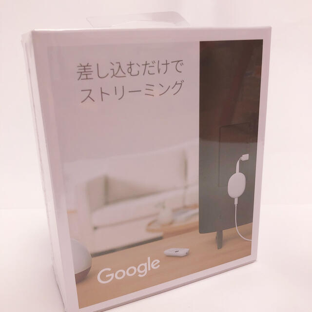 CHROME(クローム)のGoogle Chromecast with Google TV スマホ/家電/カメラのPC/タブレット(PC周辺機器)の商品写真