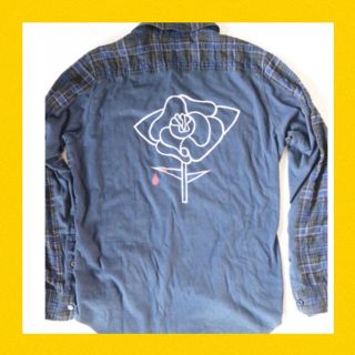 アンダーカバー(UNDERCOVER)の本物 レア アンダーカバー 薔薇 シャツ jonio affa tシャツ ダウン(シャツ)