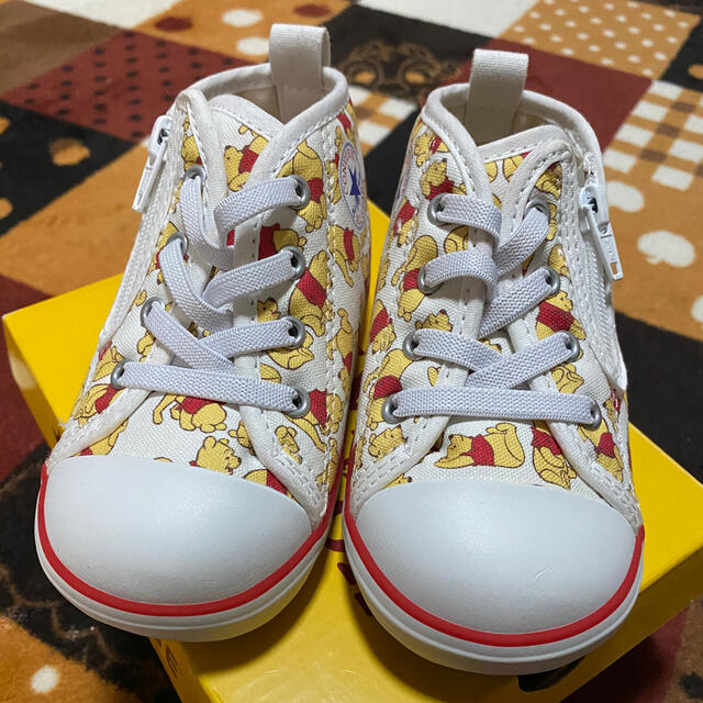 CONVERSE(コンバース)のCONVERSE／オールスター プーさん size14.5cm キッズ/ベビー/マタニティのベビー靴/シューズ(~14cm)(スニーカー)の商品写真