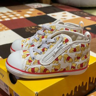 コンバース(CONVERSE)のCONVERSE／オールスター プーさん size14.5cm(スニーカー)