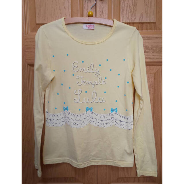 Shirley Temple(シャーリーテンプル)のEmilyTemplelulu 長袖Tシャツ　150 キッズ/ベビー/マタニティのキッズ服女の子用(90cm~)(Tシャツ/カットソー)の商品写真