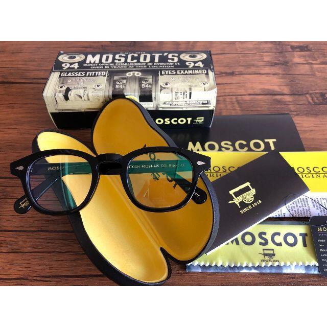 MOSCOT LEMTOSH/モスコット レムトッシュ 46 BLACK メンズのファッション小物(サングラス/メガネ)の商品写真