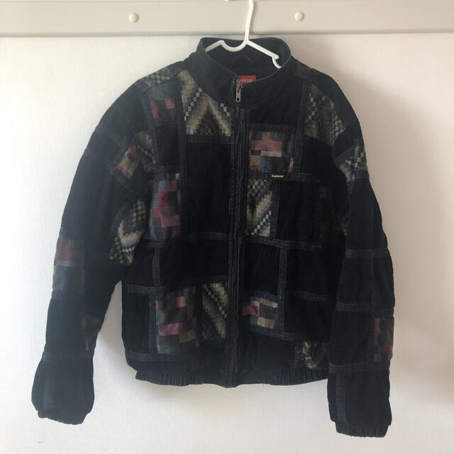 supreme Corduroy Patchwork Denim Jacket