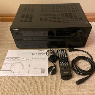 オンキヨー(ONKYO)の【値下げ】ONKYO オンキョー 7.1ch対応 AVアンプ TX-NR636 (アンプ)