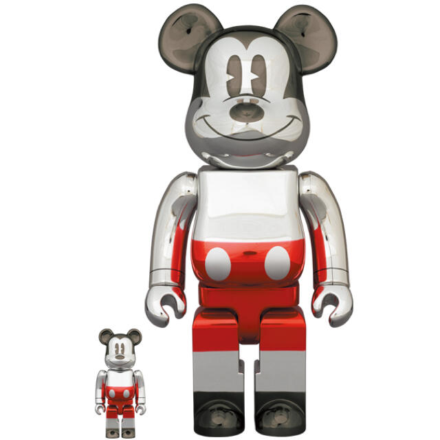 MEDICOM TOY(メディコムトイ)の新品 送料無料 BE@RBRICK FUTURE MICKEY 空山基 エンタメ/ホビーのフィギュア(その他)の商品写真