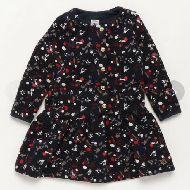 PETIT BATEAU(プチバトー)のプチバトー ワンピース キッズ/ベビー/マタニティのベビー服(~85cm)(ワンピース)の商品写真