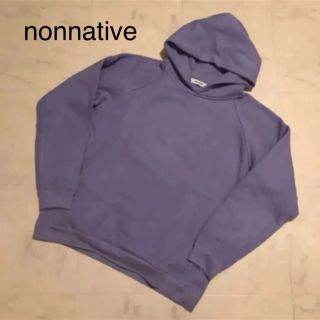 ノンネイティブ(nonnative)のnonnative フード付きパーカー パープル(パーカー)