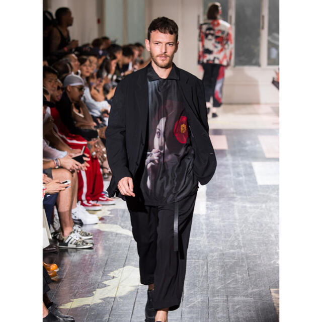 激安大特価! yohji - Yamamoto Yohji yamamoto 椿とタバコ シルク