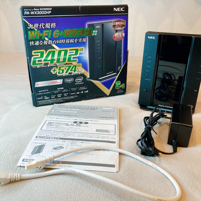 NEC Aterm WX3000HP Wifi6 対応ルーター - PC周辺機器