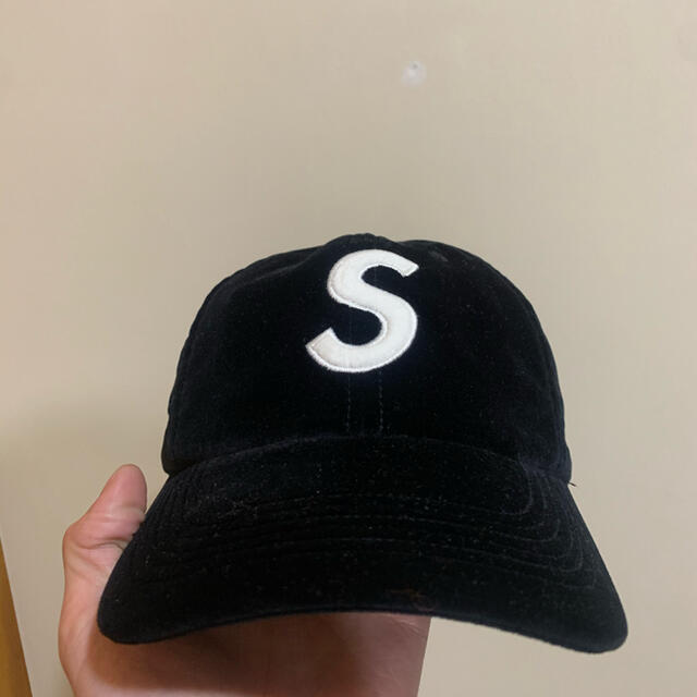 supreme 20aw velvet slogo cap