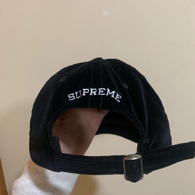 supreme 20aw velvet slogo cap