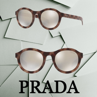 プラダ(PRADA)の★SALE☆【PRADA】 ラウンド サングラス(サングラス/メガネ)