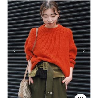 アメリヴィンテージ(Ameri VINTAGE)のAmeri SOFT OVER CRAYON KNIT (ニット/セーター)