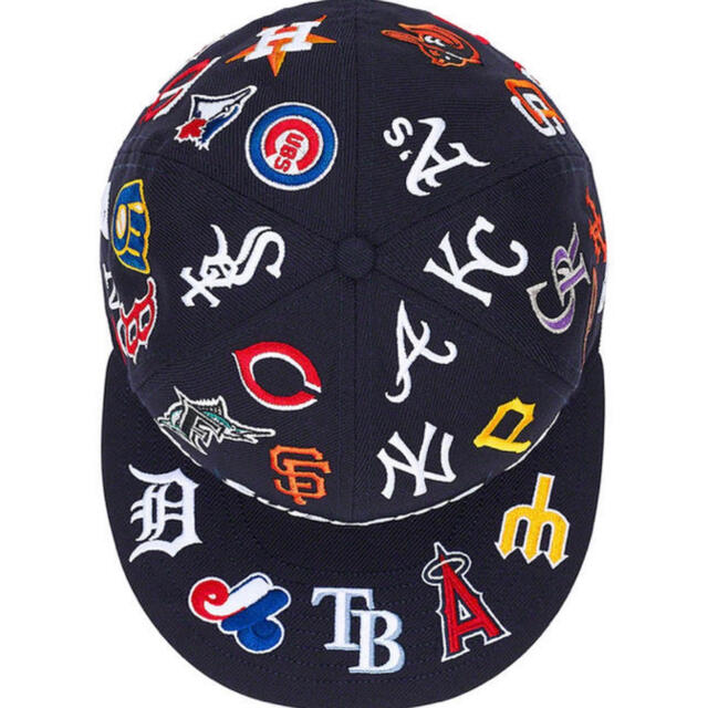 Supreme(シュプリーム)のsupreme MLB box logo newera cap 7 5/8 メンズの帽子(キャップ)の商品写真