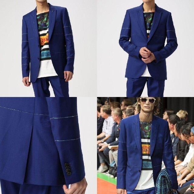 定価12万 ポールスミス 17SS パリ・コレクション ステッチ