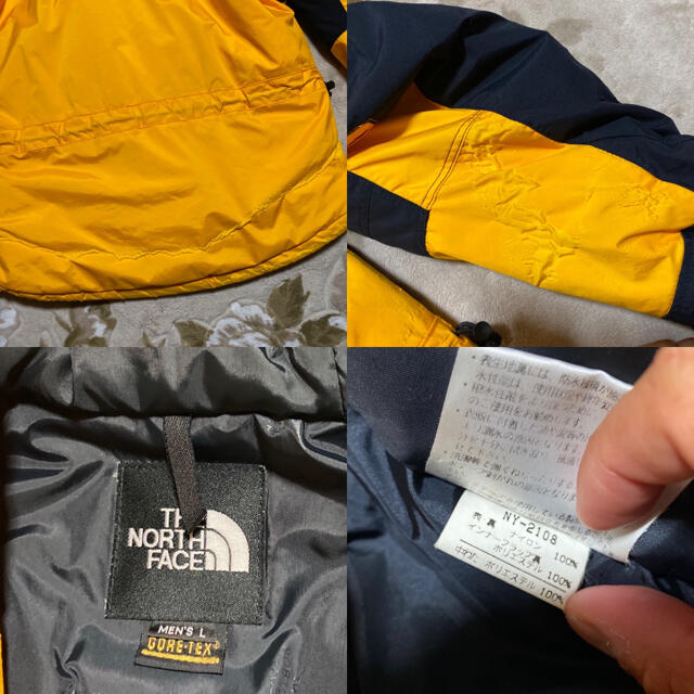 90s THE NORTH FACE gore-tex  マウンテンパーカー　L