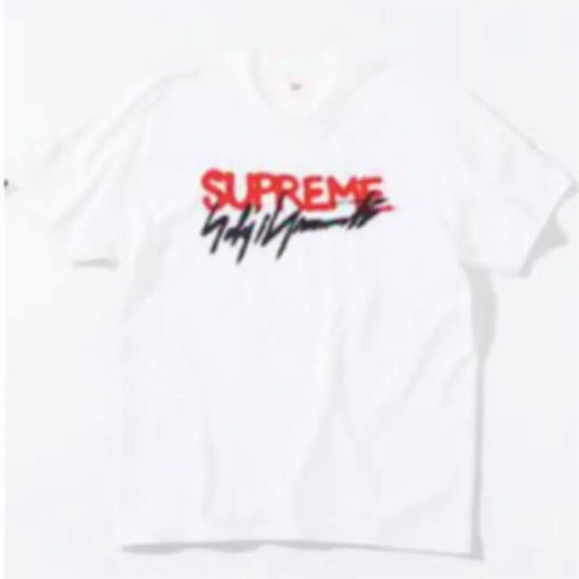 Supreme Yohji Yamamoto Logo Tee White 登坂Tシャツ/カットソー(半袖/袖なし)