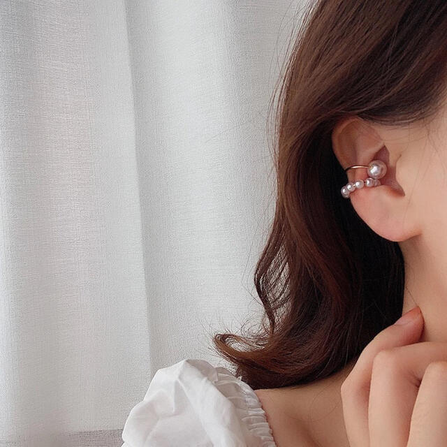 DEUXIEME CLASSE(ドゥーズィエムクラス)の#161 イヤカフ　イヤリング　snidel ameri vintage ete レディースのアクセサリー(イヤーカフ)の商品写真