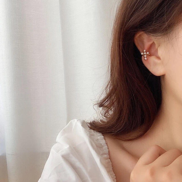 DEUXIEME CLASSE(ドゥーズィエムクラス)の#161 イヤカフ　イヤリング　snidel ameri vintage ete レディースのアクセサリー(イヤーカフ)の商品写真