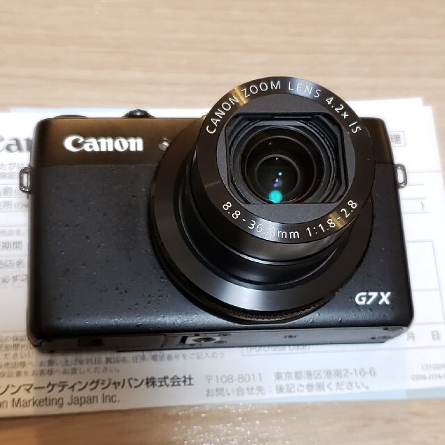 Canon(キヤノン)のキヤノン Canon Powershot G7X スマホ/家電/カメラのカメラ(コンパクトデジタルカメラ)の商品写真