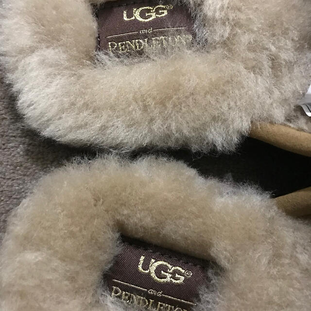 UGG PENDLETON アグ　ペンドルトン　ファー　スリッパ　28 US10