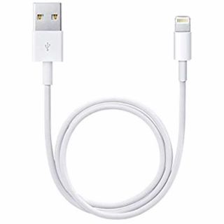 アイフォーン(iPhone)のiPhone 純正品質Apple USBケーブル 1m 1本 アイフォン充電器(バッテリー/充電器)