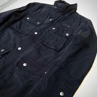 ディーゼル(DIESEL)のDIESEL ダメージ加工 ミリタリージャケット‼️(ミリタリージャケット)