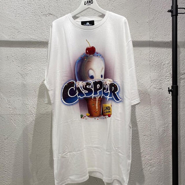 MILKBOY(ミルクボーイ)のMILKBOY  CASPER BIG Tシャツ　キャスパー　ホワイト メンズのトップス(Tシャツ/カットソー(半袖/袖なし))の商品写真