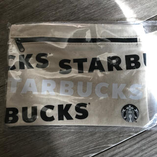 スターバックスコーヒー(Starbucks Coffee)の新品　スタバ　スターバックス　ノベルティ　ポーチ　ブラック(ノベルティグッズ)