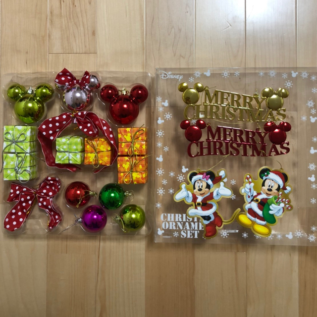 Disney ディズニー クリスマスツリー オーナメント セットの通販 By Oto S Shop ディズニーならラクマ