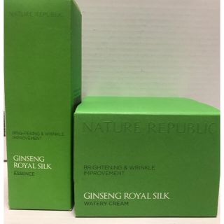 ネイチャーリパブリック(NATURE REPUBLIC)の【新品未使用】Nature Republic ジンセンロイヤルシルクセット(フェイスクリーム)