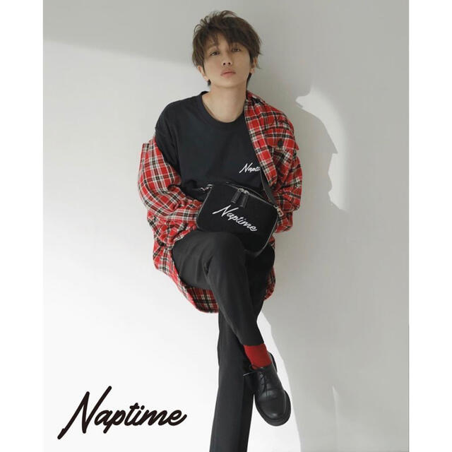 Nissy naptime チェックシャツ レッド