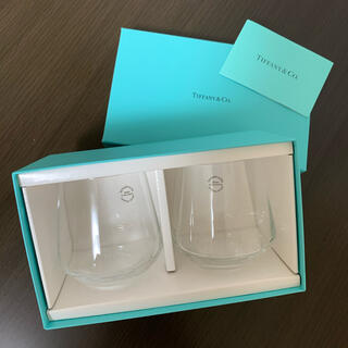 ティファニー(Tiffany & Co.)の【新品未使用】ティファニー　ペアグラス(グラス/カップ)