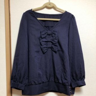 ミニマム(MINIMUM)のそら様専用　リボンブラウス　セレクトショップ購入品　(シャツ/ブラウス(長袖/七分))