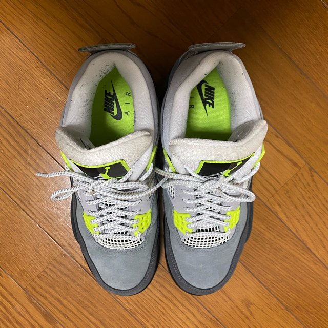 NIKE(ナイキ)のnike air jordan 4 neon 27.5cm メンズの靴/シューズ(スニーカー)の商品写真