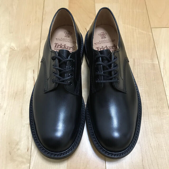 Tricker's トリッカーズ UK8.5 プレーントゥ コマンドソール Tricker's トリッカーズ UK8.5 プレーントゥ コマンドソール