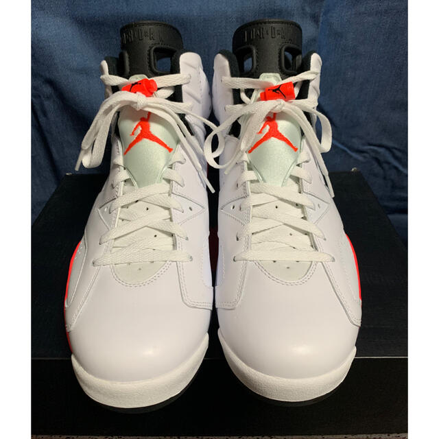 メンズNIKE AIR JORDAN 6 RETRO INFRARED WHITE