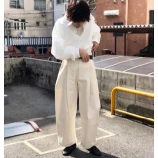 サンシー(SUNSEA)のstudionicholson 19ss blake ecru(スラックス)