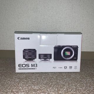 Canon - EOS M3 ダブルレンズキットの通販 by どら's shop|キヤノン