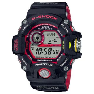 ジーショック(G-SHOCK)のジーショック RANGEMAN電波ソーラー 緊急消防援助隊コラボレーションモデル(腕時計(アナログ))