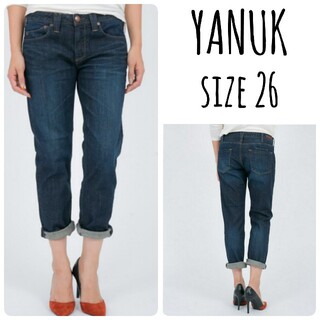 ヤヌーク(YANUK)のYANUK straight denim pants Cecil 26(デニム/ジーンズ)