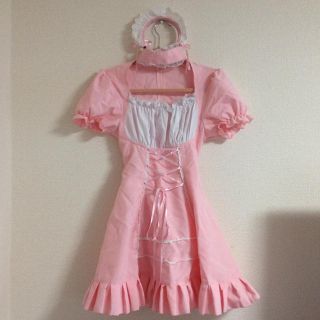 ボディライン(BODYLINE)の♡ロリータミルミル メイド コスプレ♡(ミニワンピース)