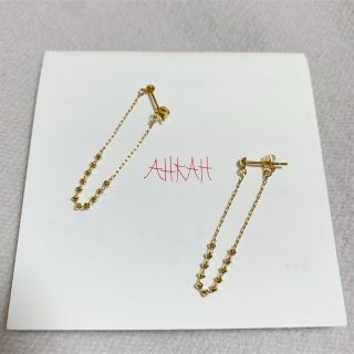 アーカー(AHKAH)のAHKAH ミモザピアス YG(ピアス)