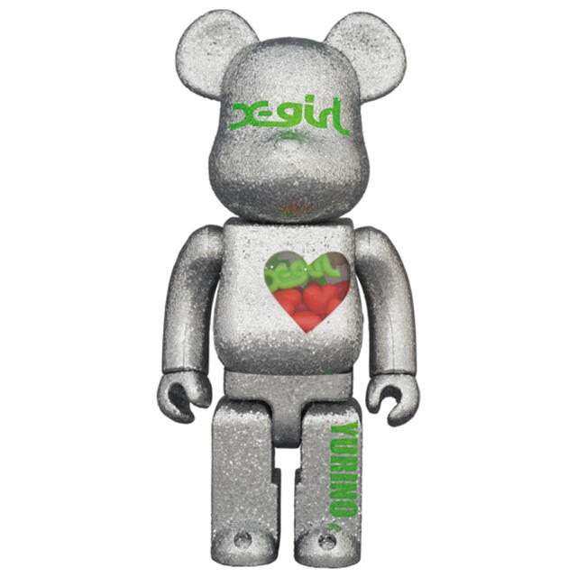 【新品】BE@RBRICK × X-girl × YURINO（E-girls）